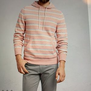 NWT Faherty Hoodie in pacific sunset stripe.